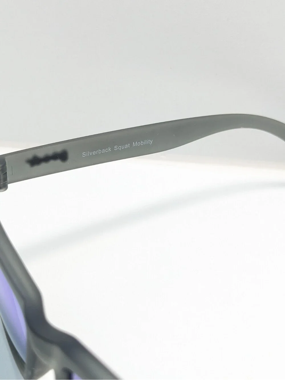 Goodr Silverback Squat Mobility UV Gray Square Men's Fashion Sunglasses